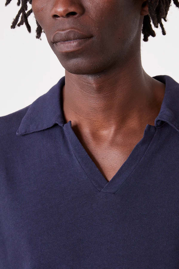 Simon Linen Polo Shirt