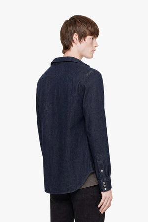Slim Fit Chamois Western Shirt