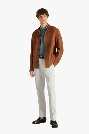Stretch Gabardine Trousers