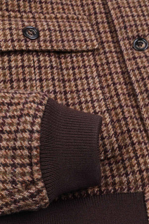 Valstarino Wool Check Jacket