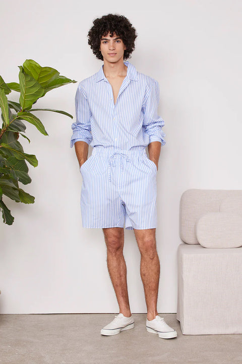 Dony Cotton Stripe Shorts