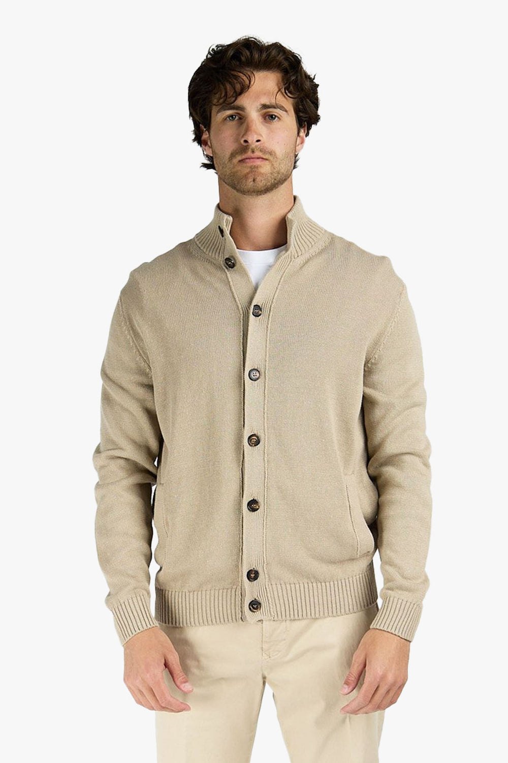 Cotton Knitted Cardigan