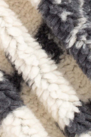 JACQUARD SHERPA FLEECE