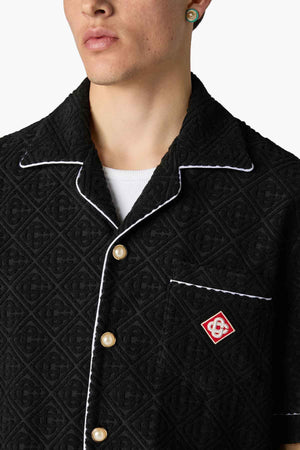 TOWELLING MONOGRAM SHIRT