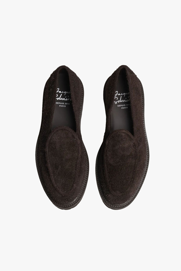 Moli Distressed Suede Calf