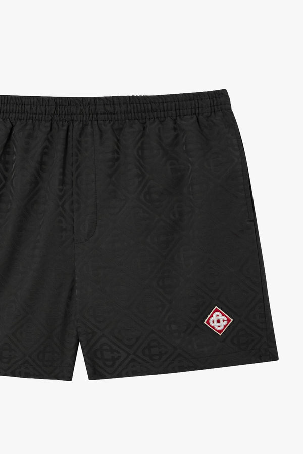 MONOGRAM JACQUARD SWIM SHORTS