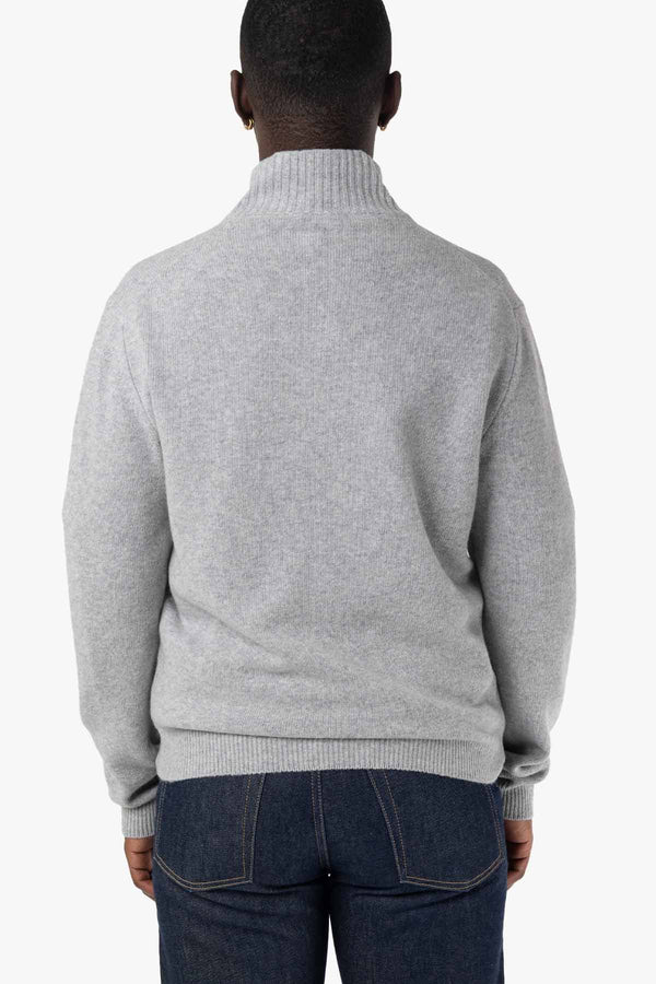 Manifattura Merino/Cashmere Open Collar Shirt