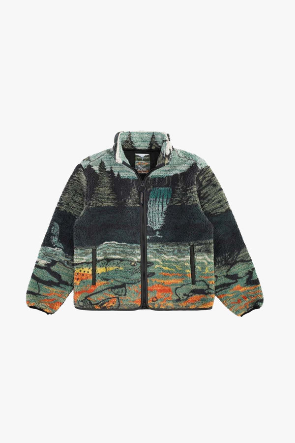JACQUARD SHERPA FLEECE