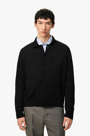 SHIRT COLLAR CARDIGAN