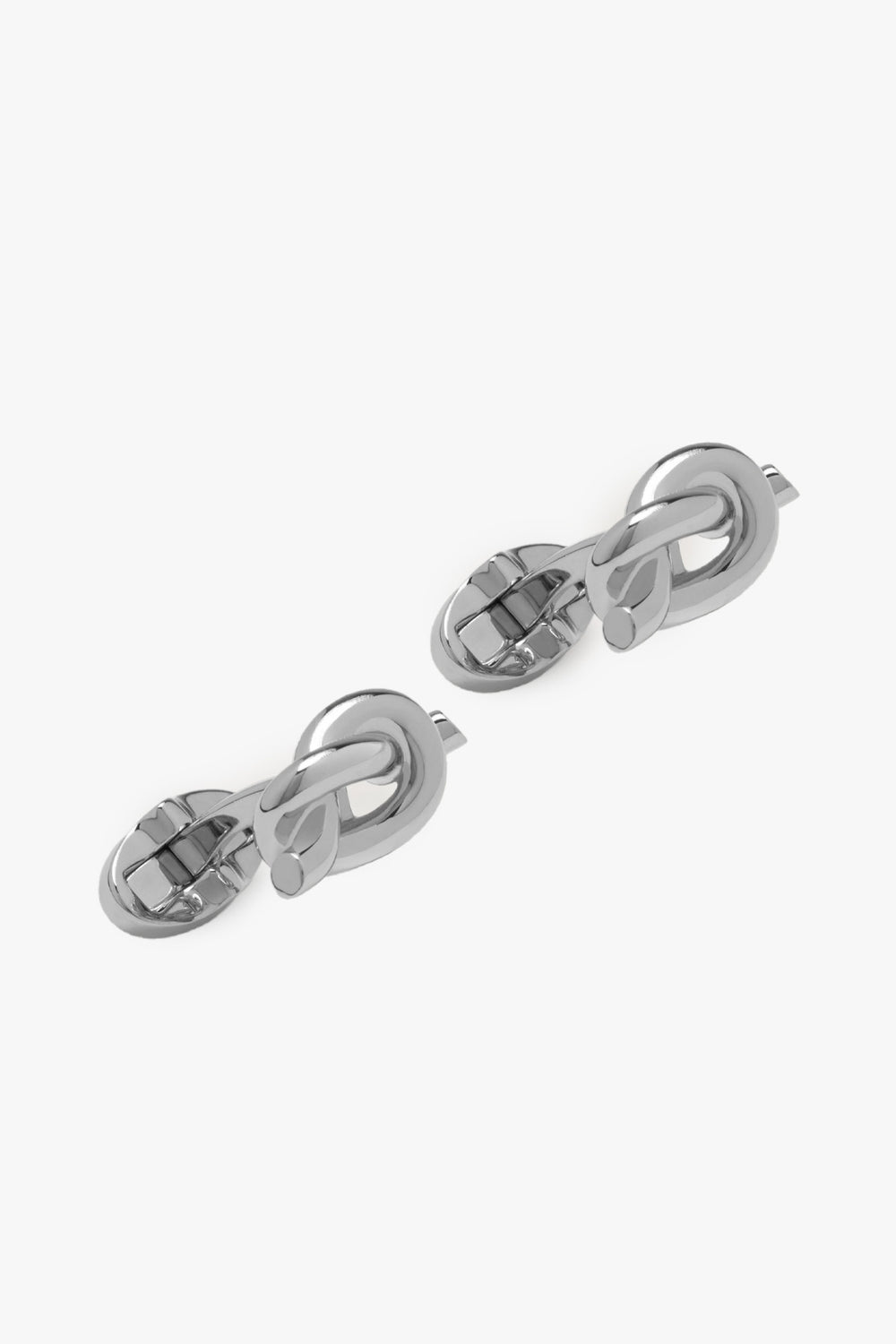 Knot Silverplated Cufflinks