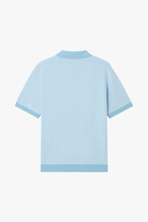 PINSTRIPE POLO SHIRT