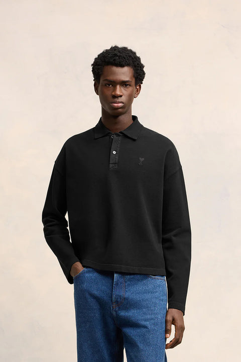 Ami De Coeur Long Sleeve Polo