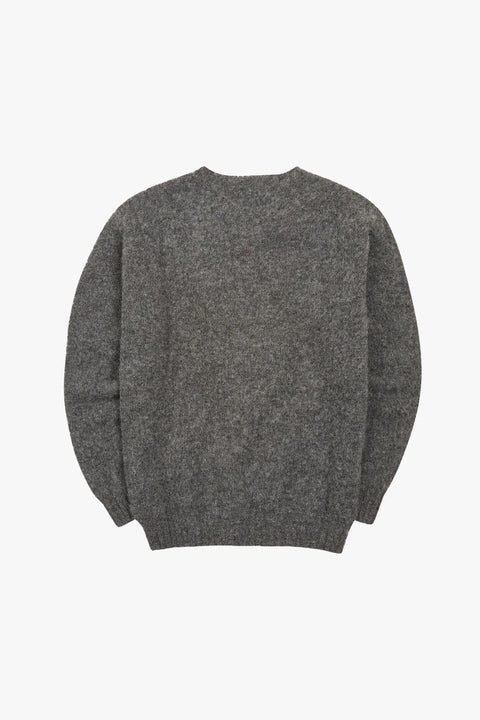 Brushed Shetland Crew Neck Jumper