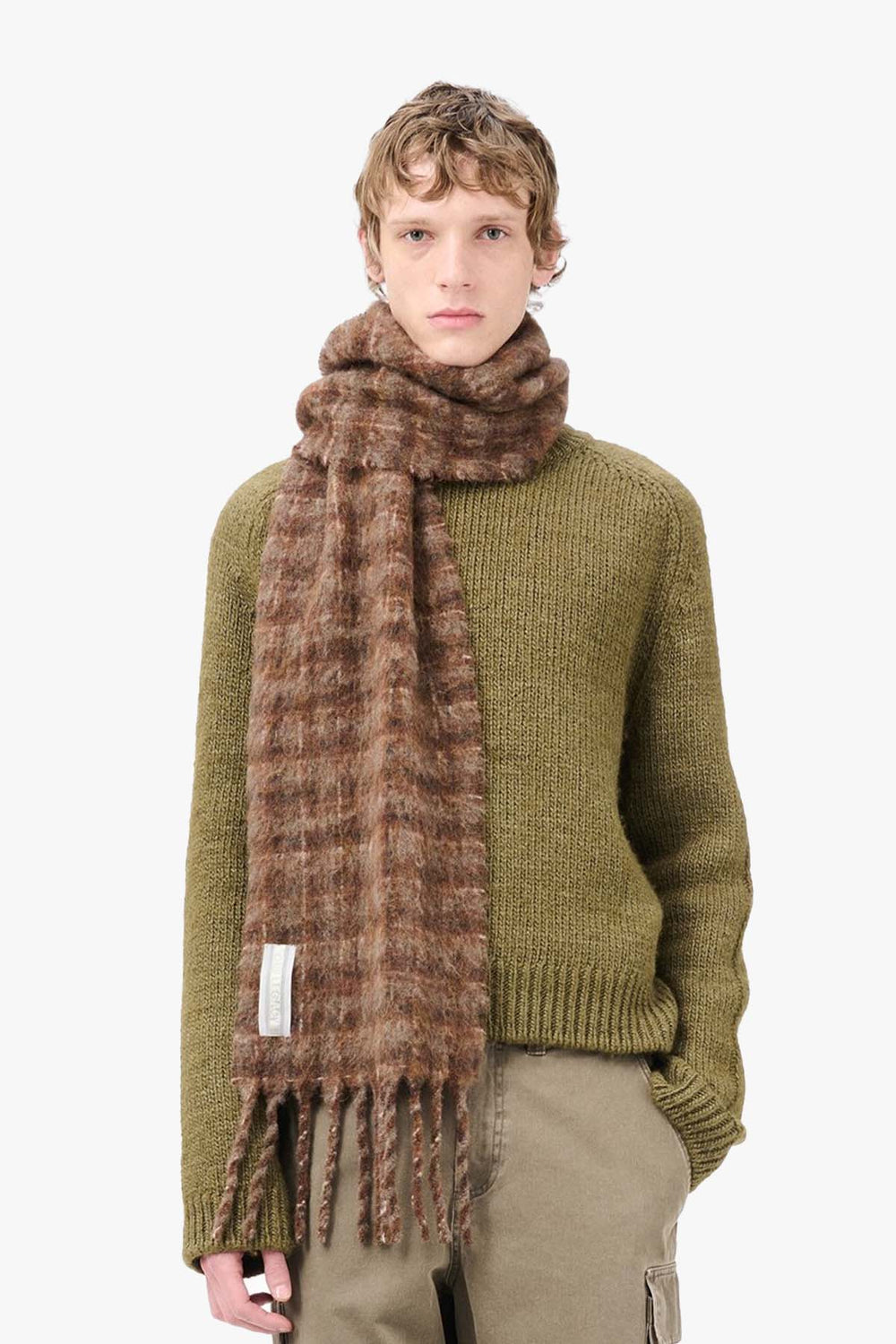 Estate Alpaca Wool Scarf