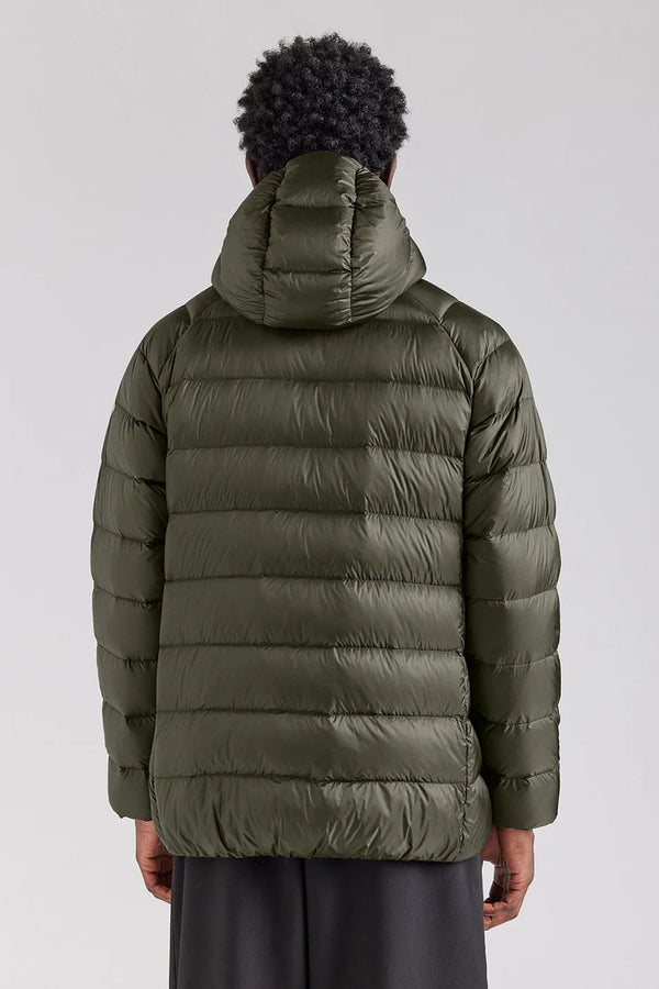 Arial Hooded Down Jacket