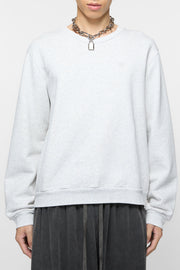 Crew Neck Fleece Sweater