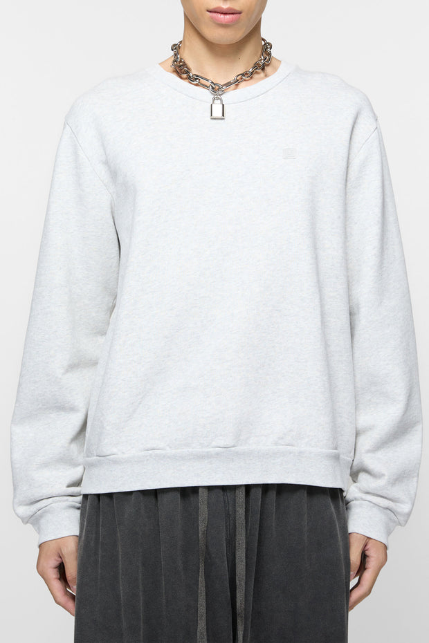 Crew Neck Fleece Sweater