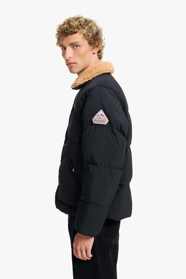 Retro Fiery Down Jacket