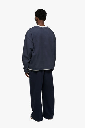 Layered Sweatshirt W/Logo