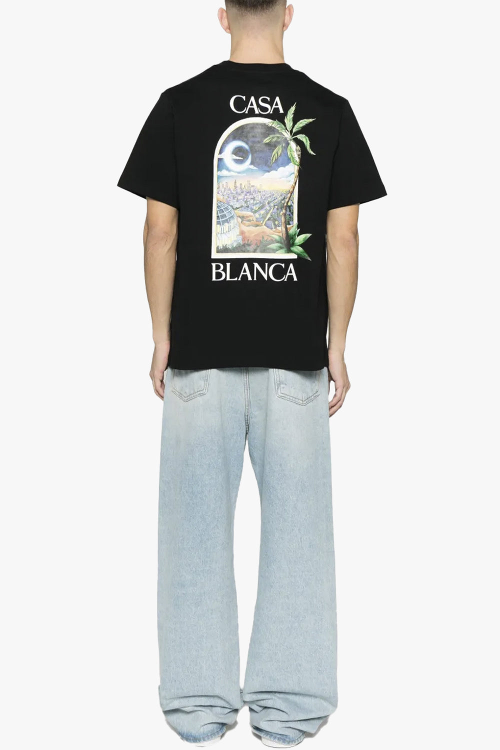 LA NIGHT PRINTED T-SHIRT