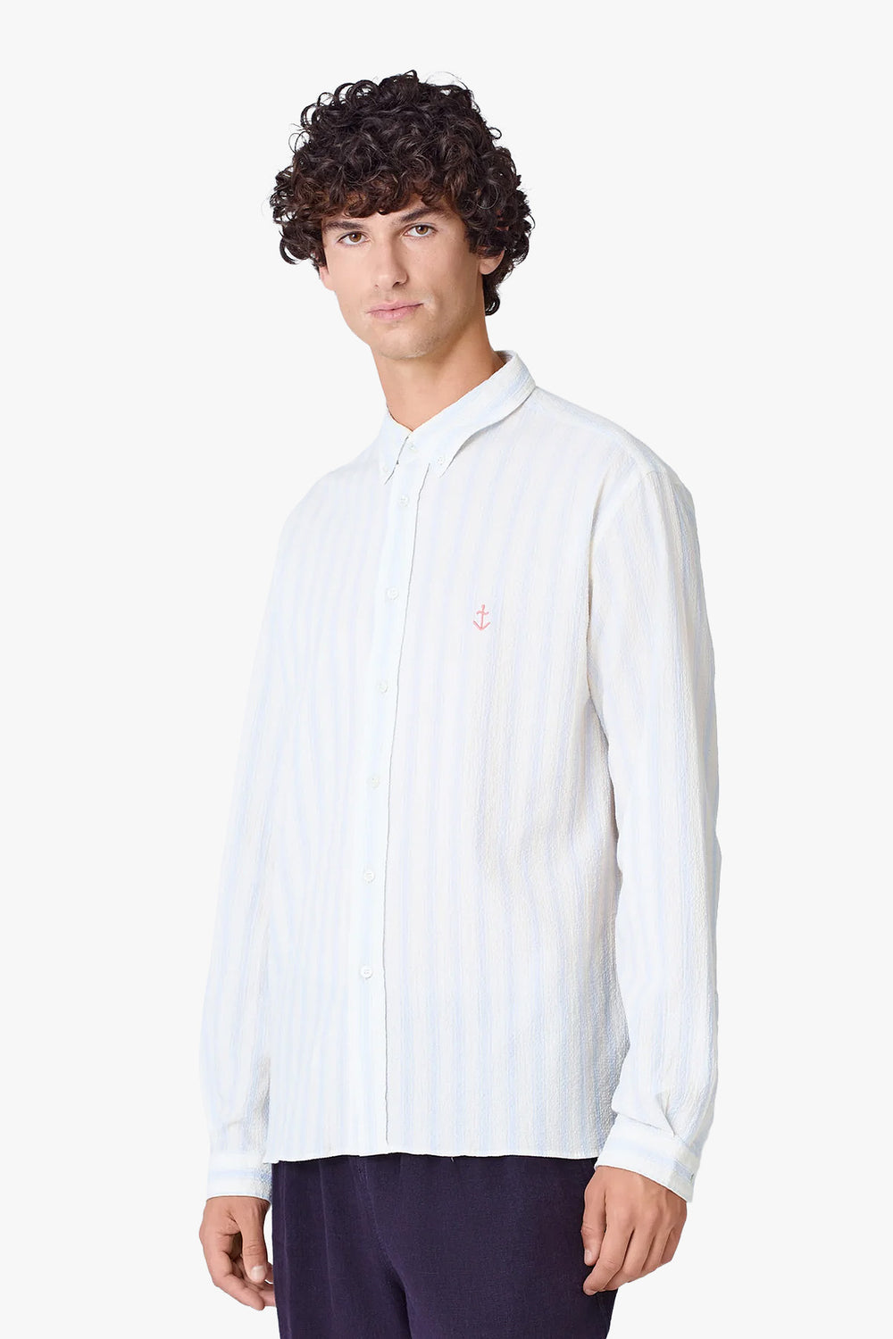 Teles Button Down Logo Shirt