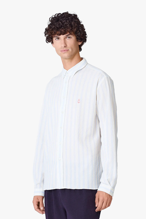 Teles Button Down Logo Shirt