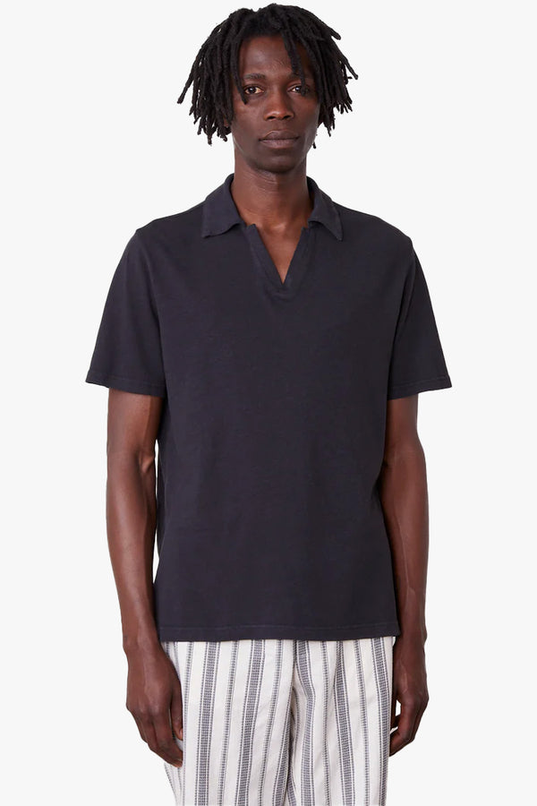 Simon Linen Polo Shirt