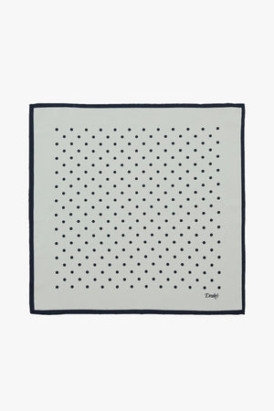 Polka Dot Print Pocket Square