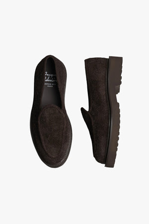 Moli Distressed Suede Calf