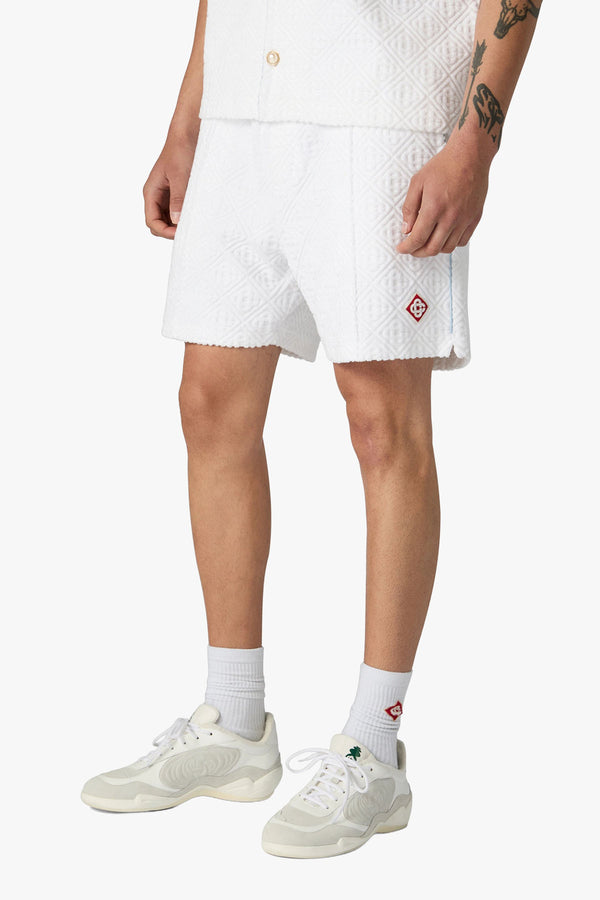 Towelling Monogram Shorts