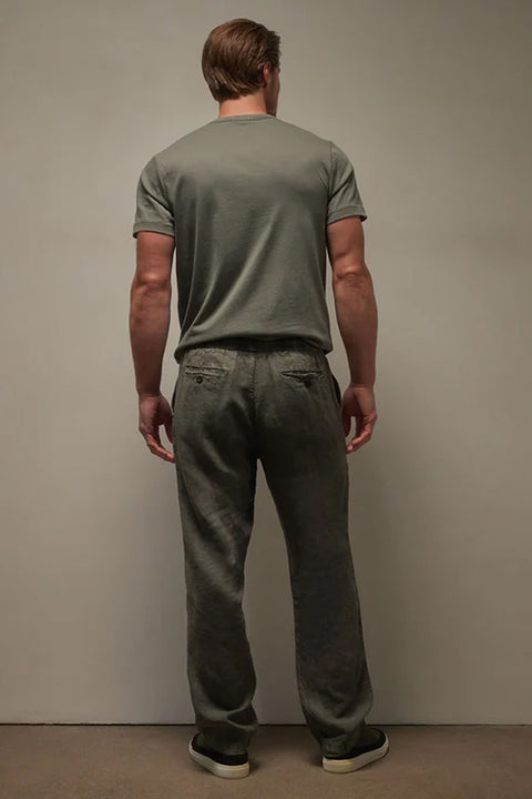 Relaxed Fit Linen Trousers