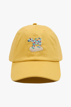 Cow Figurine Twill Baseball Cap