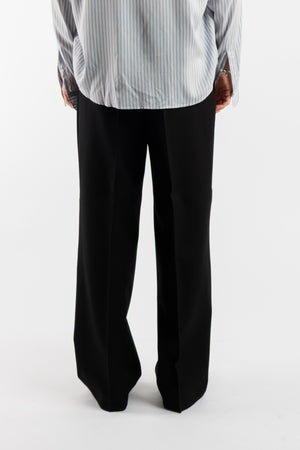 Large Fit Wool Trousers