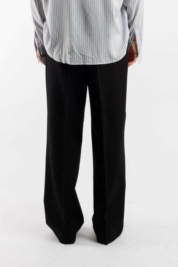 Large Fit Wool Trousers