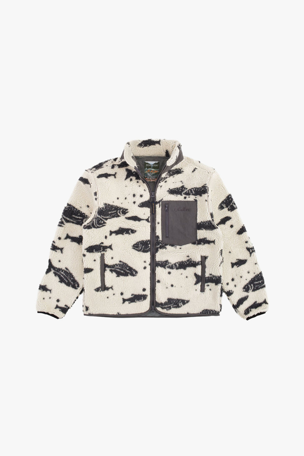 JACQUARD SHERPA FLEECE