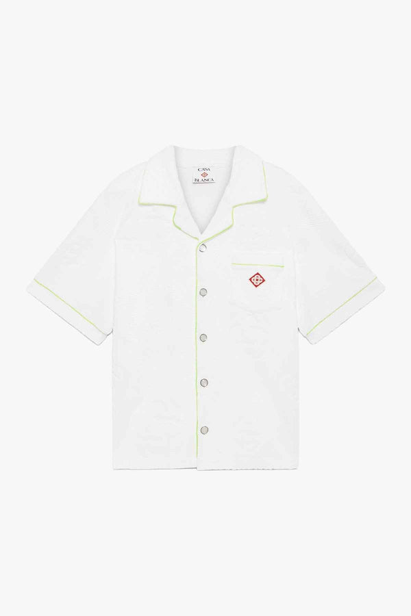 Towelling Monogram Shirt