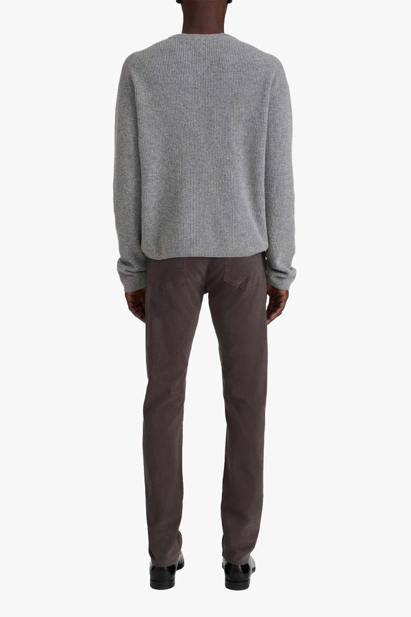 L'HOMME SLIM BRUSHED TWILL