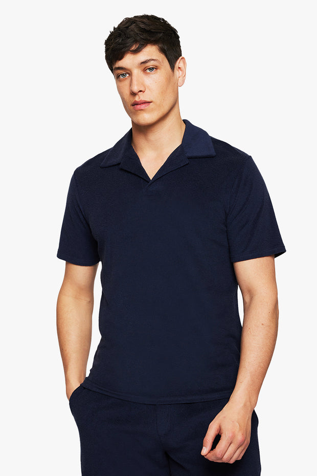 Faustino Terry Cotton Blend Polo