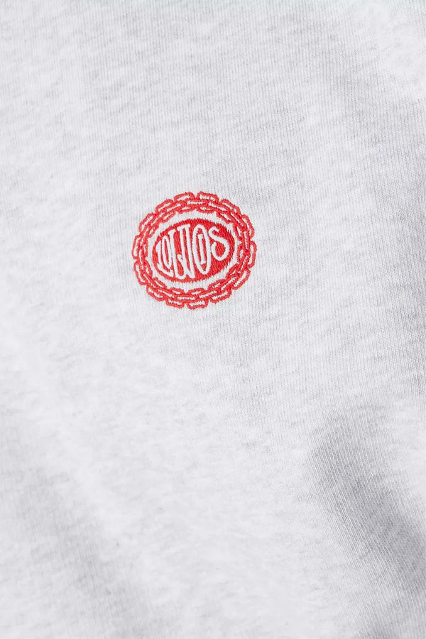 Small Chain Crest Embroidery Crewneck