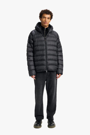 Arial Hooded Down Jacket