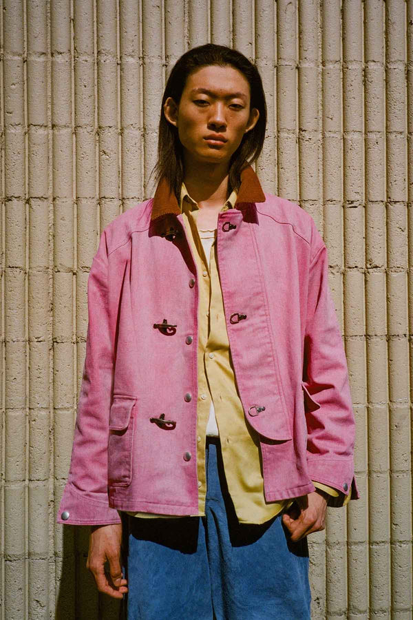 Fireman Clasp Cotton Twill Jacket