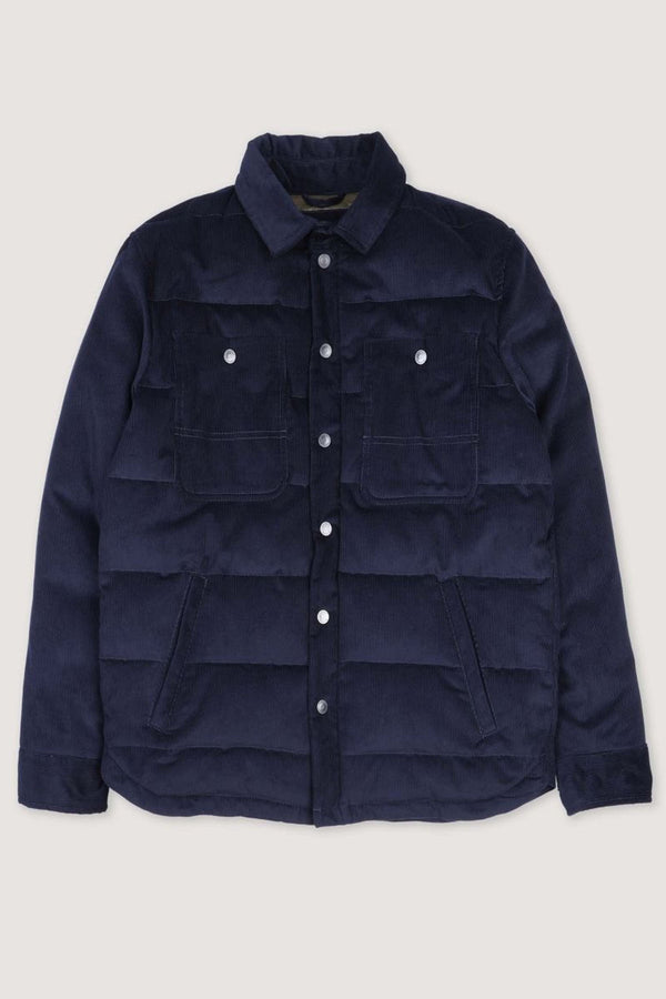 Corduroy Padded Overshirt