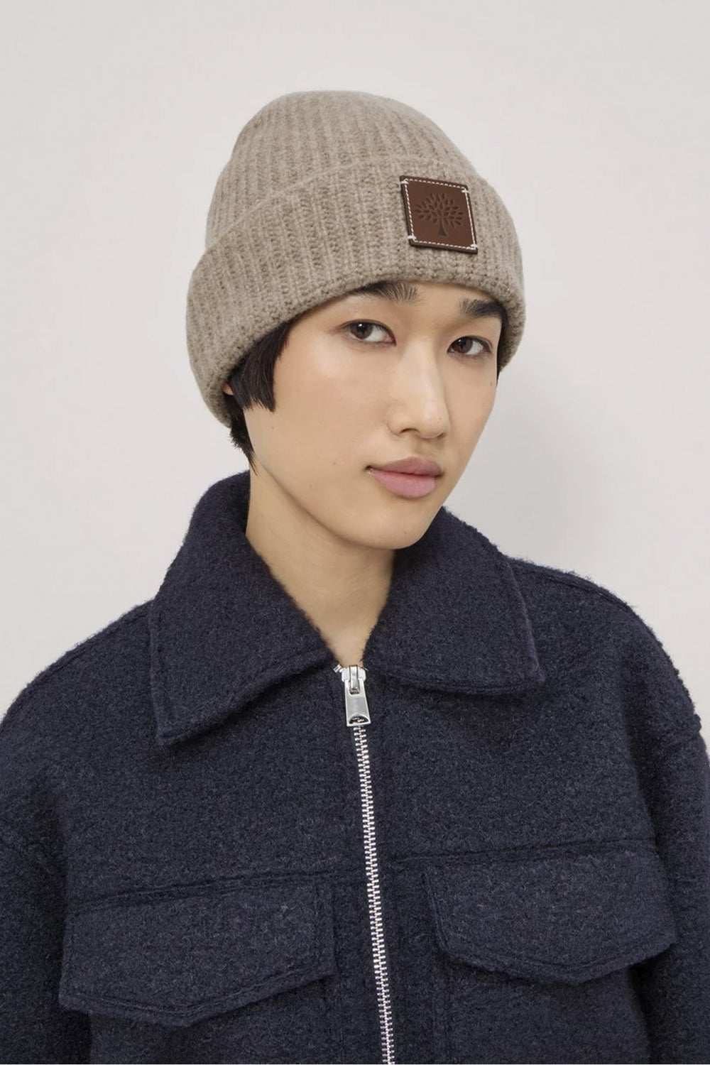 Solid Textured Beanie