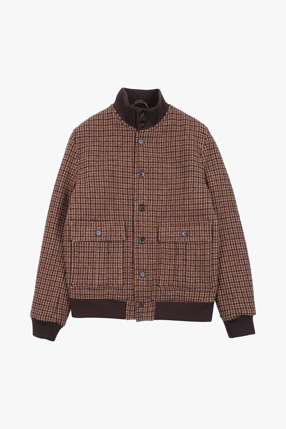 Valstarino Wool Check Jacket
