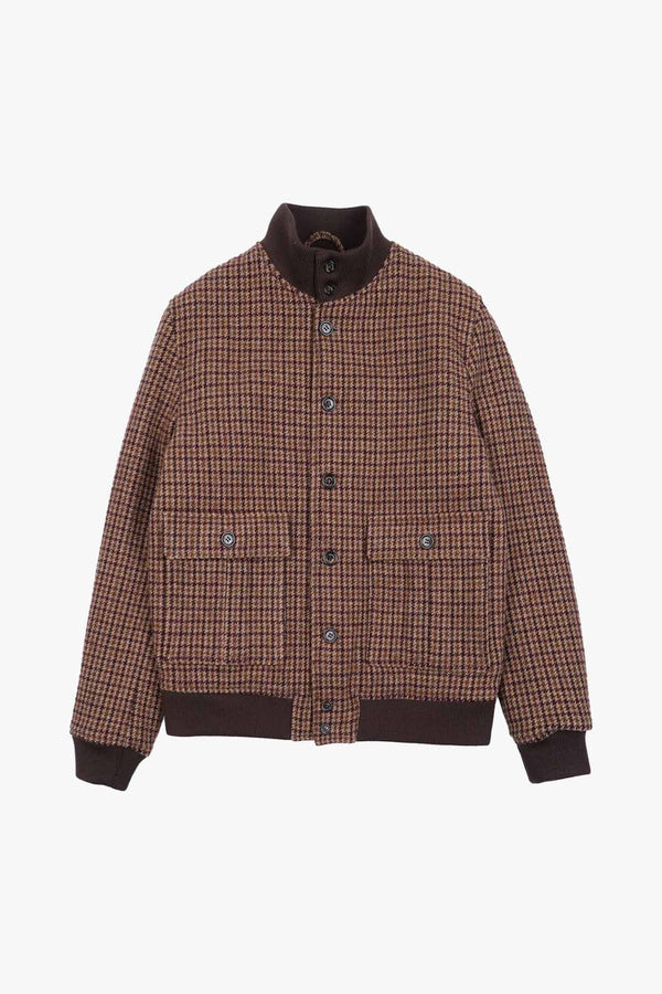 Valstarino Wool Check Jacket