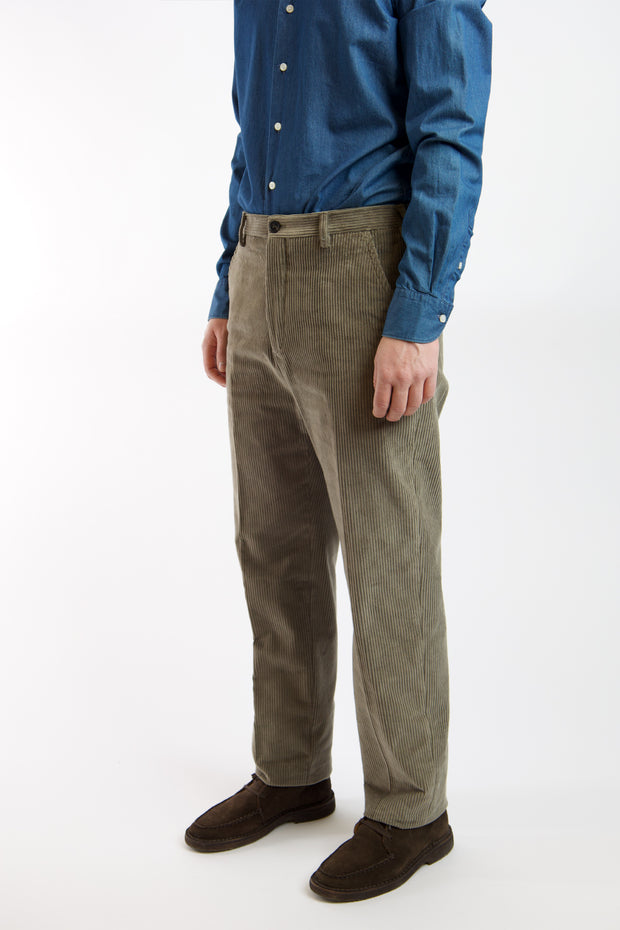 Regular Fit Cord Trousers