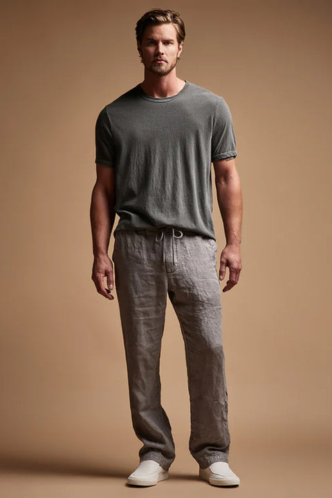 Relaxed Fit Linen Trousers