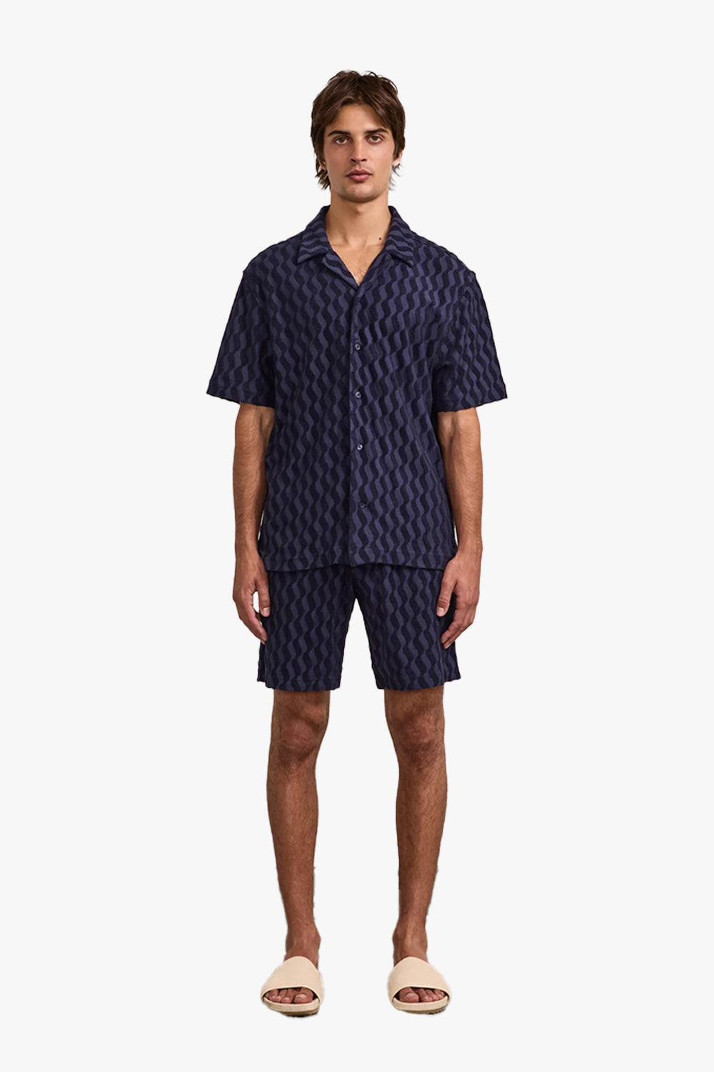 Augusto Jacquard Terry Shorts