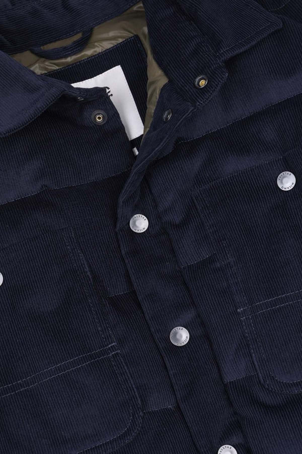 Corduroy Padded Overshirt