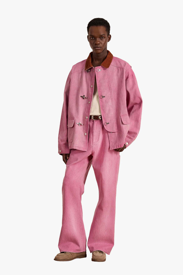 Fireman Clasp Cotton Twill Jacket